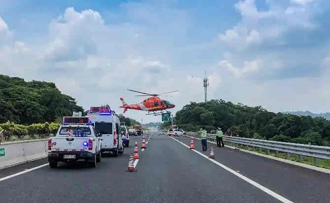 大余高速公路汽车救援案例